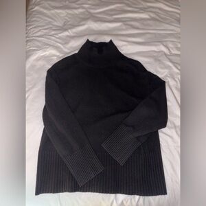 Everlane Classic Black Turtleneck Sweater